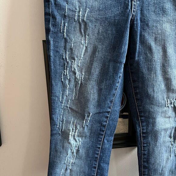 William Rast Perfect Skinny Claw Distressed Jeans sz 30 - Picture 2 of 8